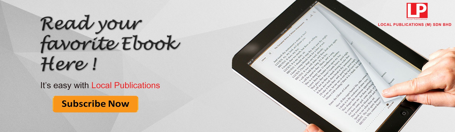 Read your favorite ebook here